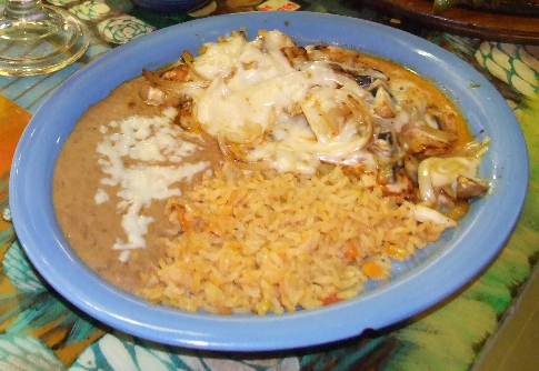 Pollo Ranchero Dinner Plate
